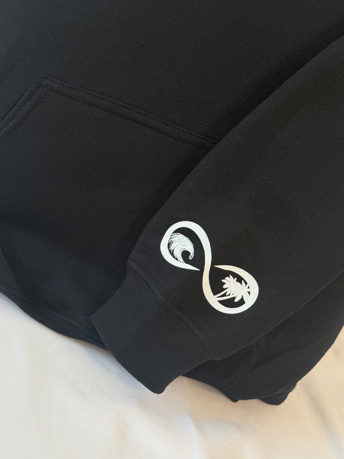Different Waves, Same Love Hoodie (Black)